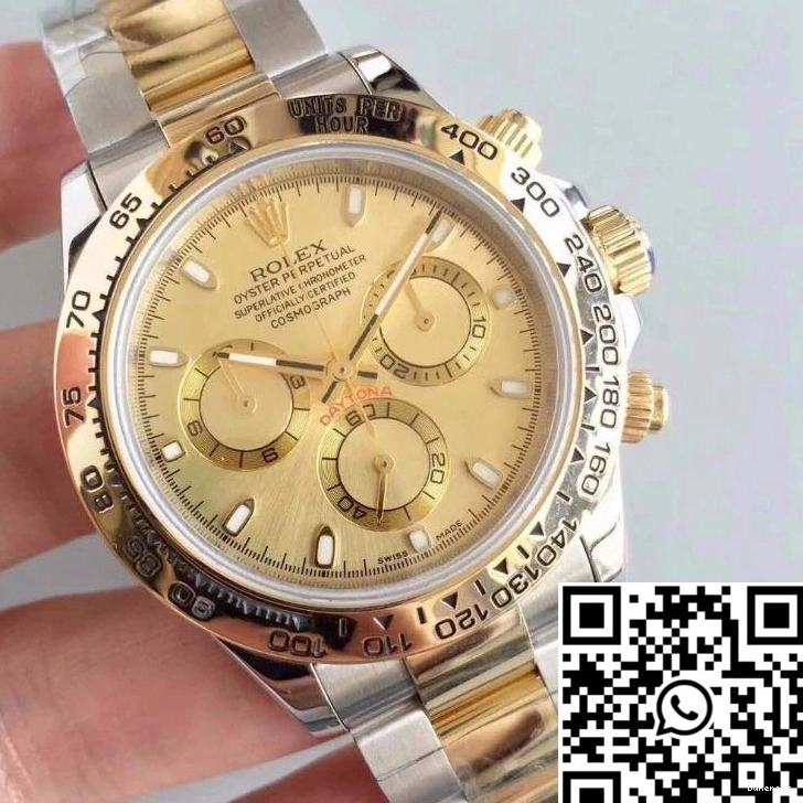 Daytona Cosmograph Gold Rolex Factory Wrapped Gold Affordable 116503 3A Dial 18K Yellow 1066 0712